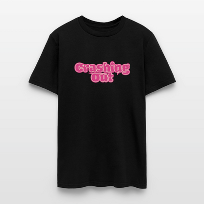 Crashing Out Unisex Play Tee - black