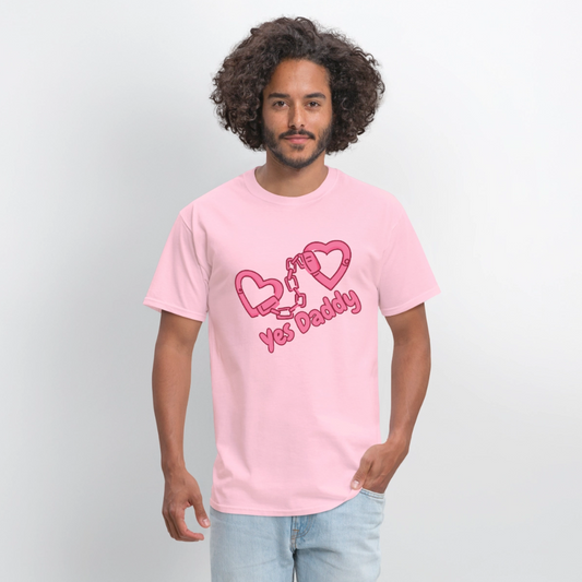 Yes Daddy Unisex Play Tee (Colors) - pink