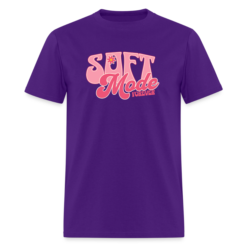Soft Mode Forever Unisex Play Tee - purple