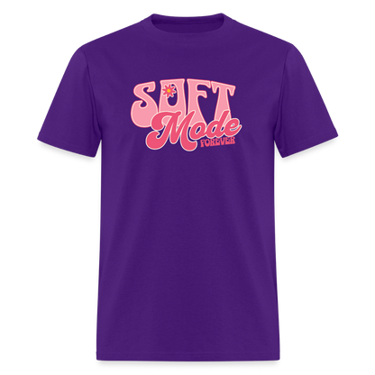 Soft Mode Forever Unisex Play Tee - purple