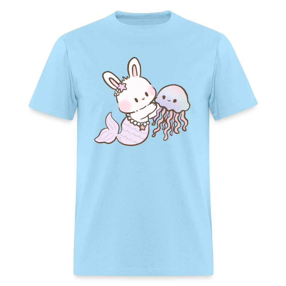 Mermaid BunBun Unisex Play Tee (Colors) - powder blue