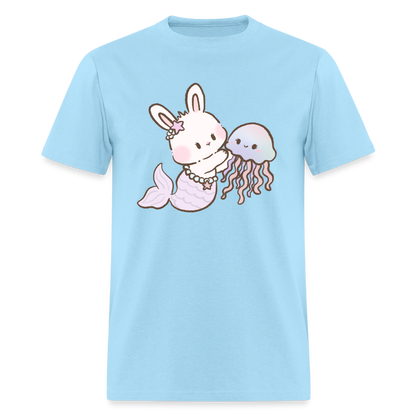 Mermaid BunBun Unisex Play Tee (Colors) - powder blue