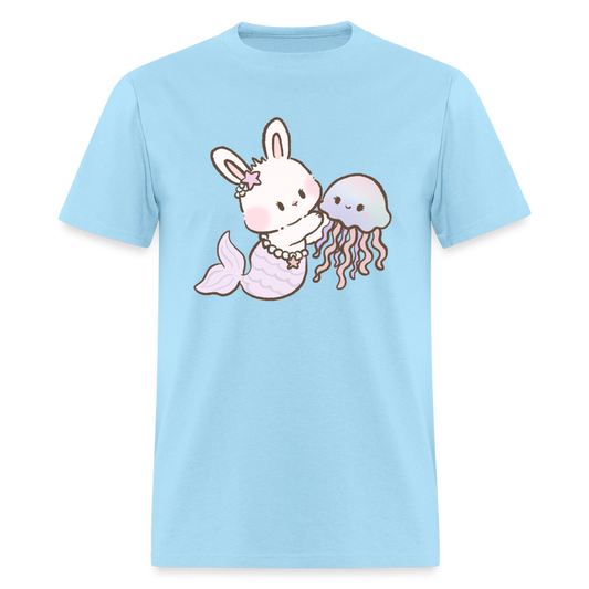 Mermaid BunBun Unisex Play Tee (Colors) - powder blue