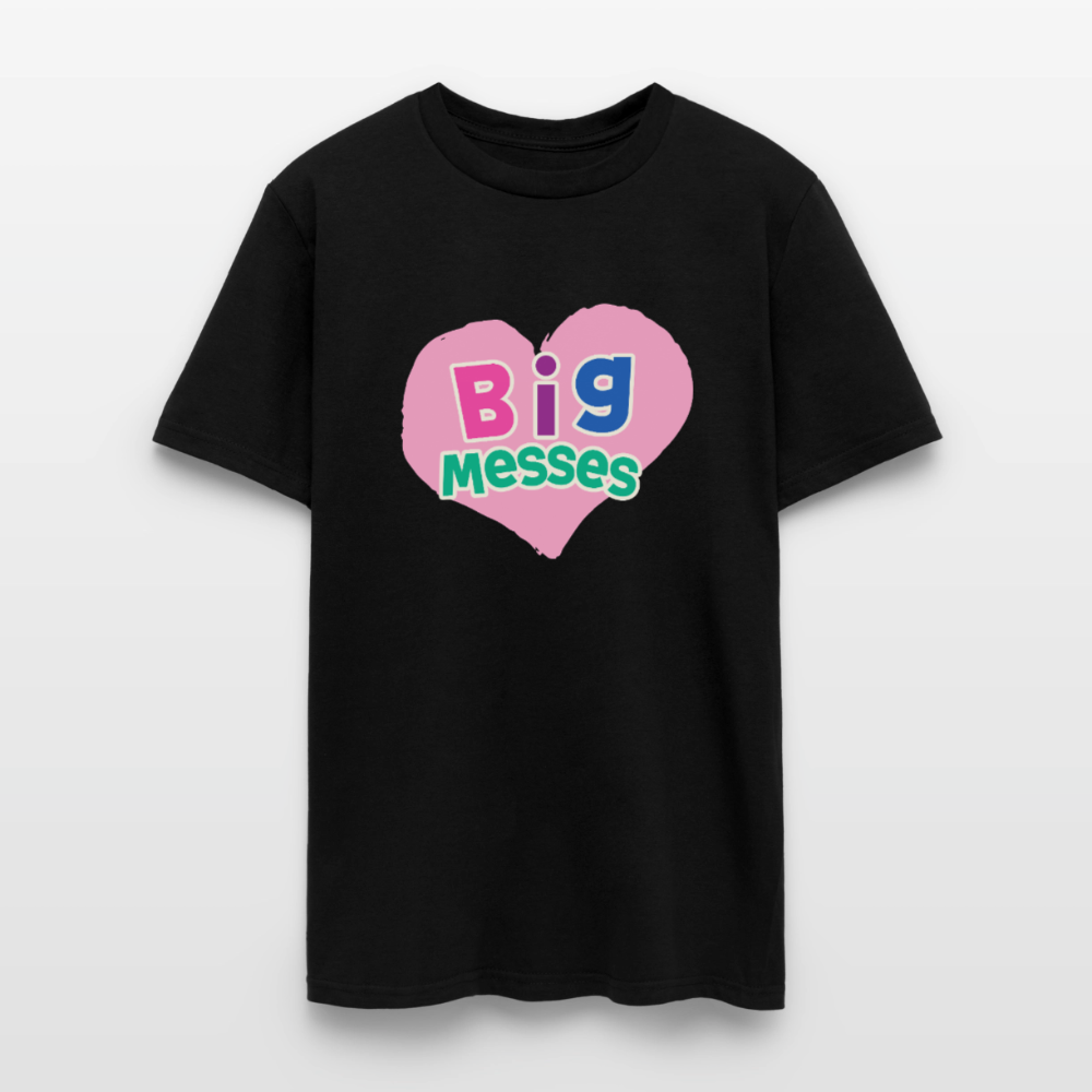 Big Messes Unisex Play Tee (Colors) - black