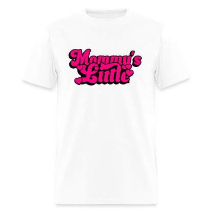 Mommy's Little Unisex Play Tee - white