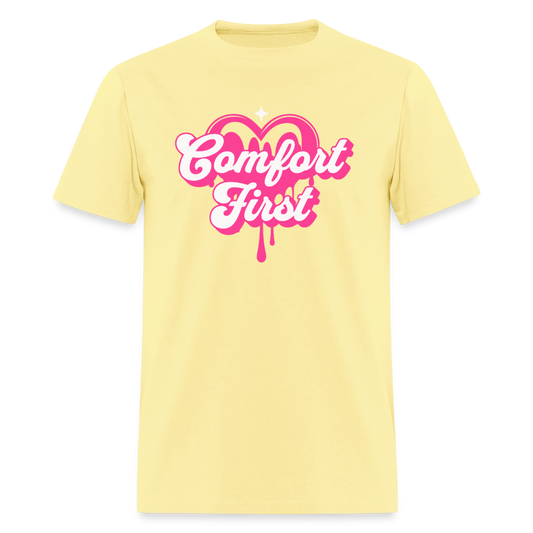 Comfort First Unisex Play Tee - cornsilk