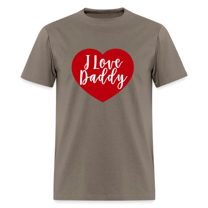 I Love Daddy Unisex Play Tee (Colors) - safari