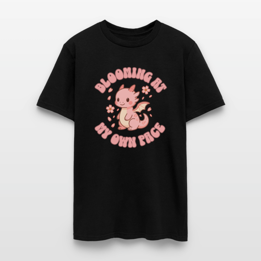Blooming Dragon Unisex Play Tee (Colors) - black
