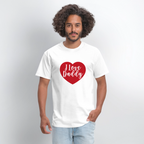 I Love Daddy Unisex Play Tee (Colors) - white