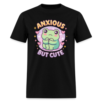 Anxious But Cute Unisex Play Tee - black