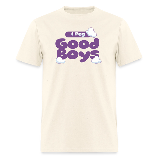 Peg Good Boys Unisex Play Tee  (Colors) - sweet cream heather