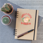 Little Vibes Only Vinyl Sticker - transparent glossy