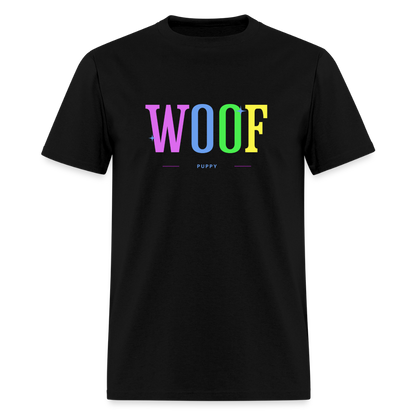 Woof Puppy Play Unisex Play Tee - black