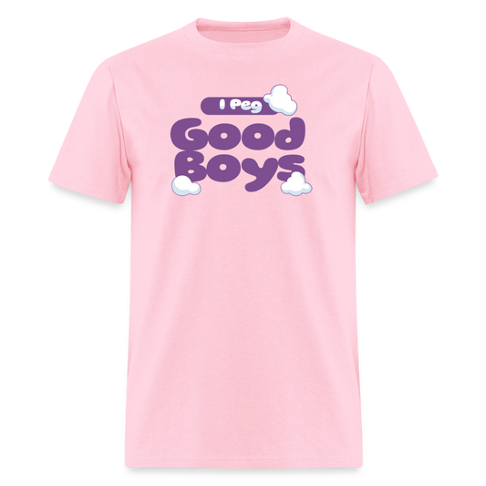 Peg Good Boys Unisex Play Tee  (Colors) - pink