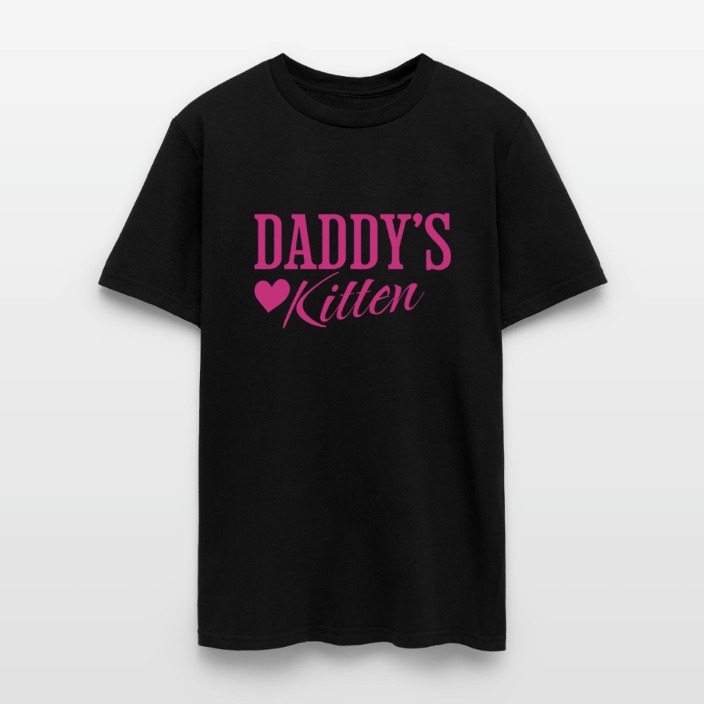 Daddy's Kitten Unisex Play Tee - black