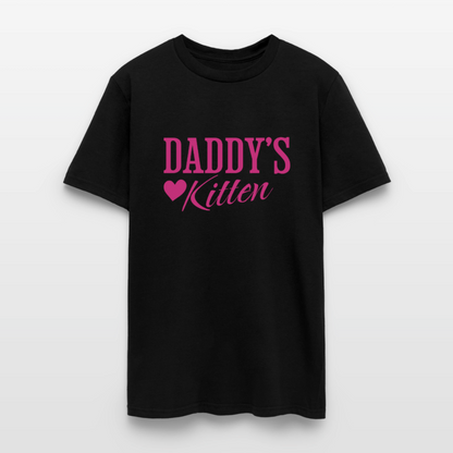 Daddy's Kitten Unisex Play Tee - black