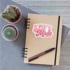 Soft Mode Forever Pastel Vinyl Sticker - white matte