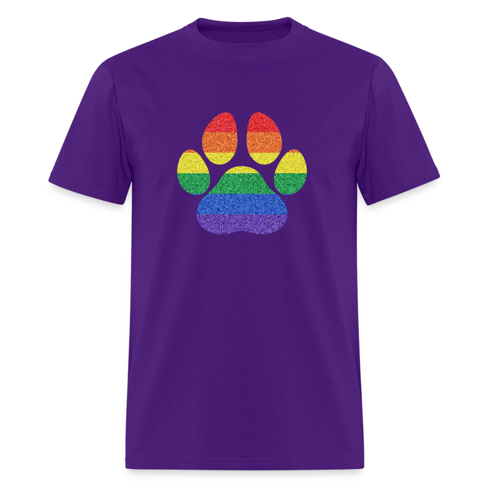 Paw Pride Unisex Play Tee - purple