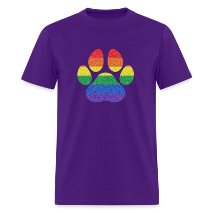 Paw Pride Unisex Play Tee - purple