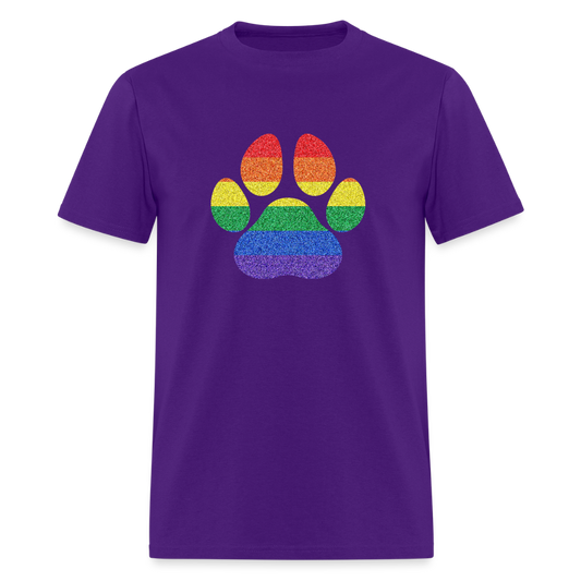 Paw Pride Unisex Play Tee - purple