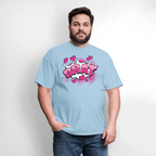 Comic Style Brat Unisex Play Tee (Colors) - powder blue