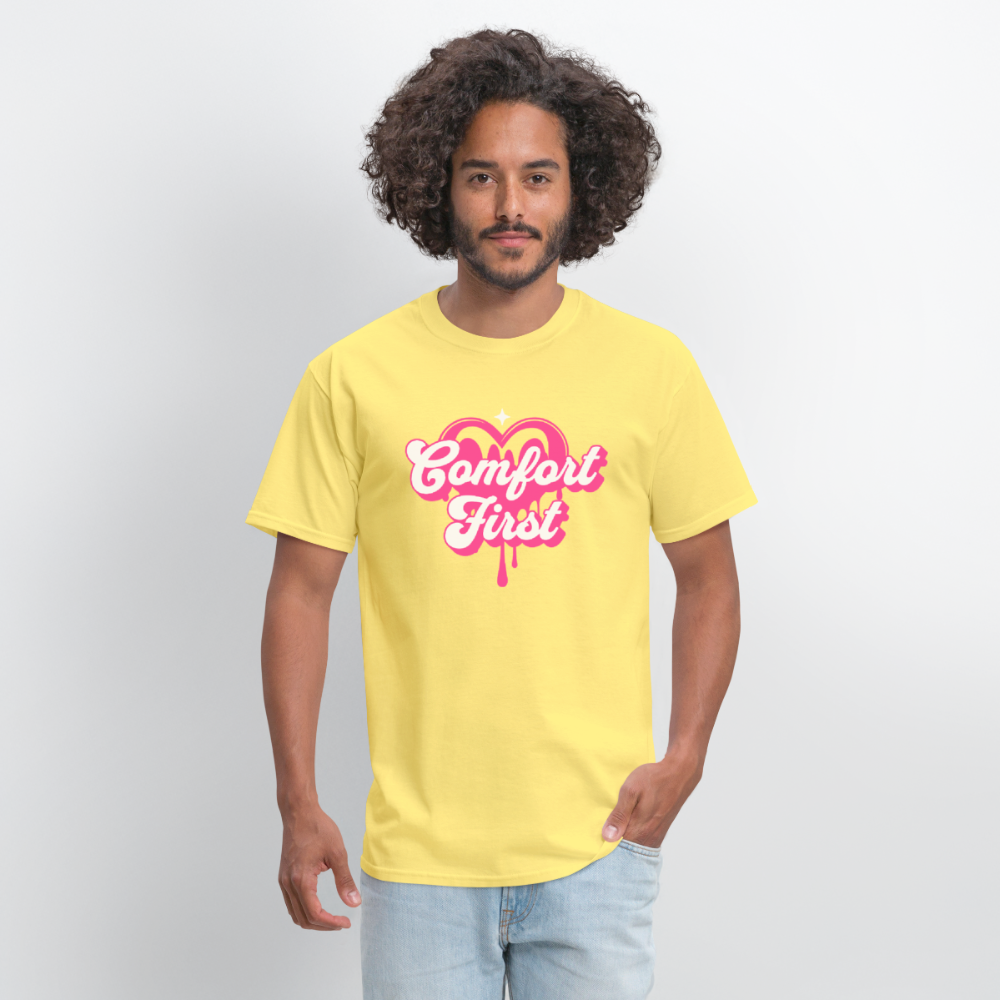 Comfort First Unisex Play Tee - cornsilk