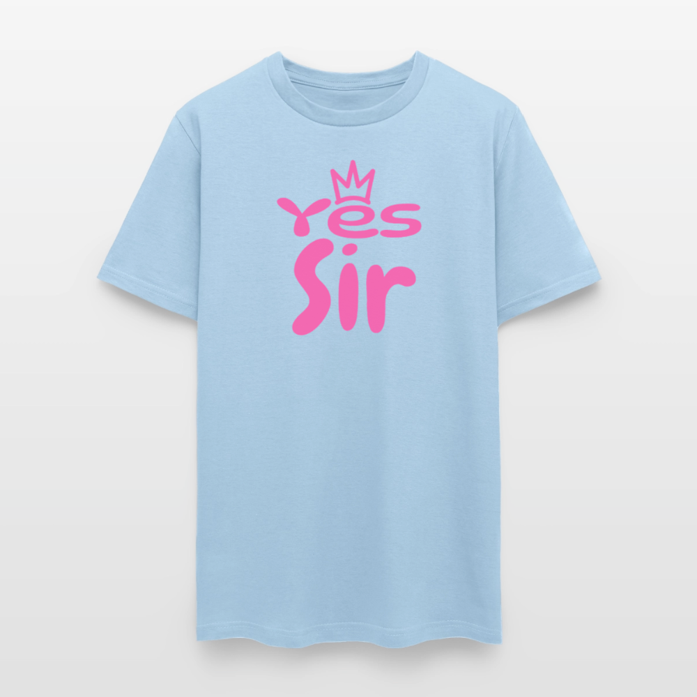 Yes Sir Unisex Play Tee (Colors) - powder blue