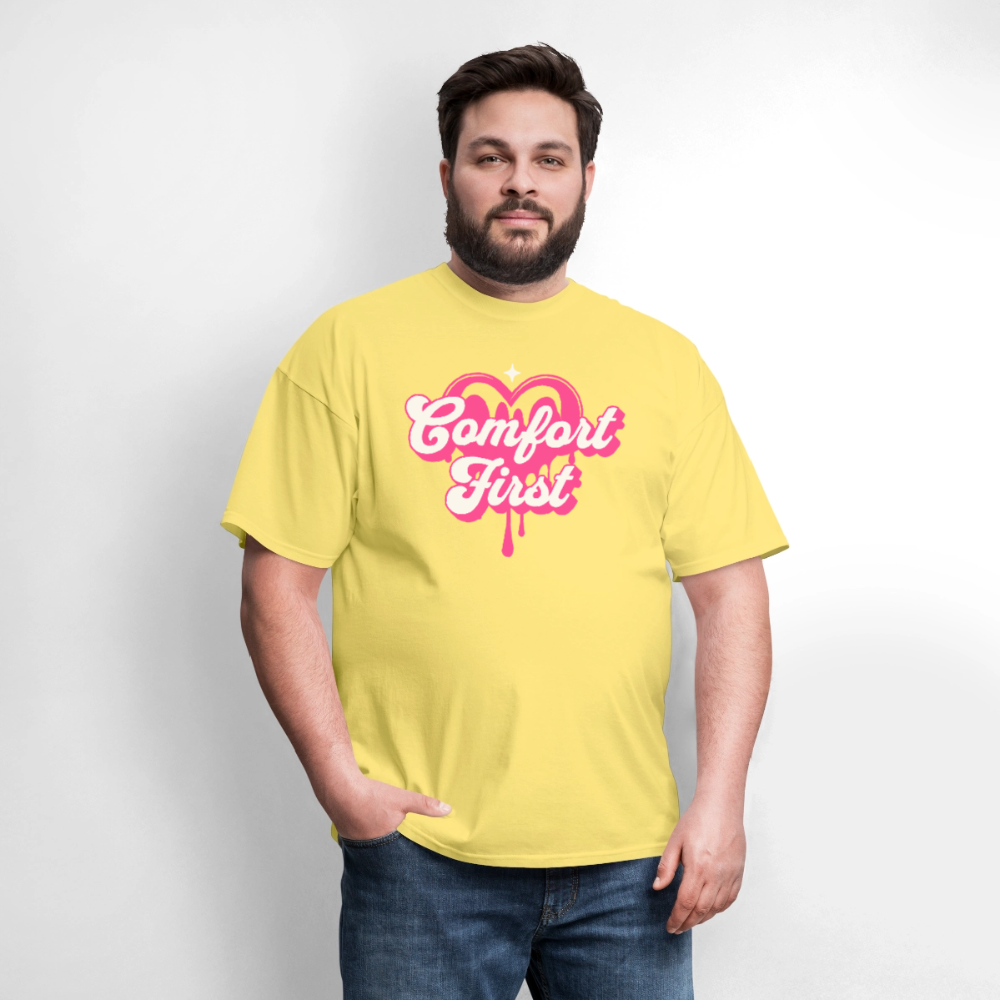 Comfort First Unisex Play Tee - cornsilk