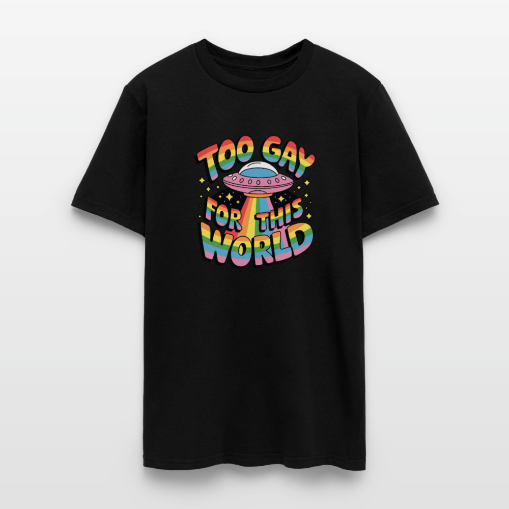 Too Gay Unisex Play Tee (Colors) - black