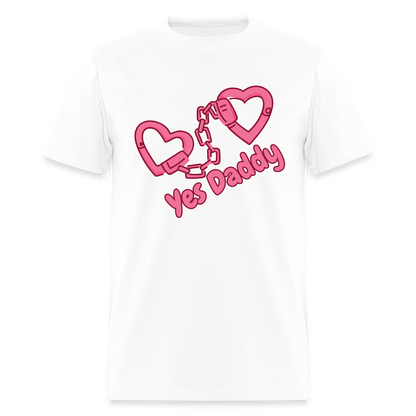 Yes Daddy Unisex Play Tee (Colors) - white