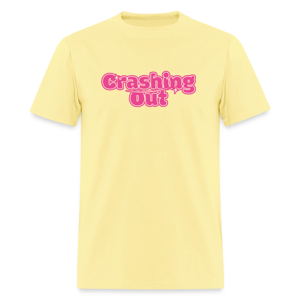 Crashing Out Unisex Play Tee - cornsilk