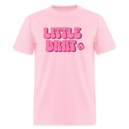 Little Brat Unisex Play Tee - pink