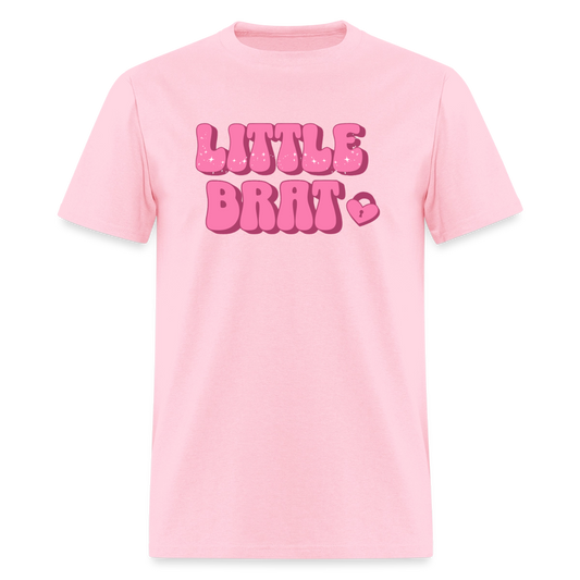 Little Brat Unisex Play Tee - pink