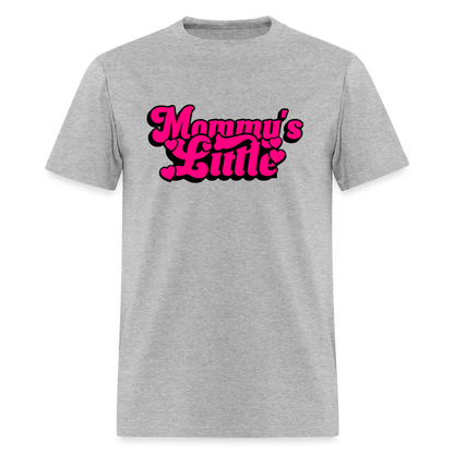 Mommy's Little Unisex Play Tee - heather gray