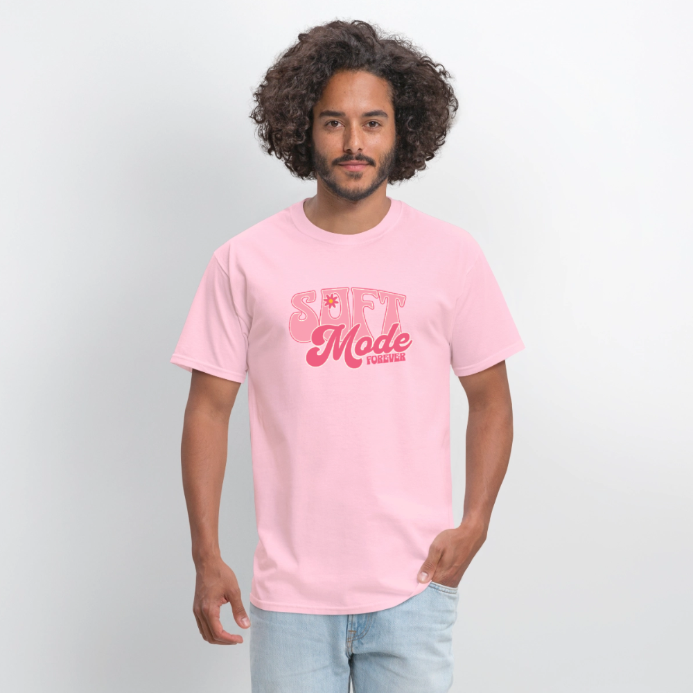 Soft Mode Forever Unisex Play Tee - pink