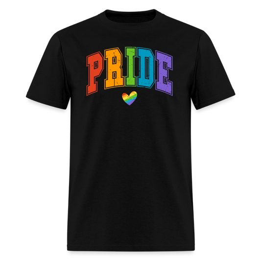 Pride Varsity Unisex Play Tee (Colors) - black