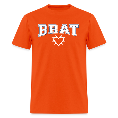 Brat Varsity Unisex Play Tee (Colors) - orange
