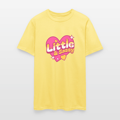 Little & Sassy Unisex Play Tee (Colors) - cornsilk