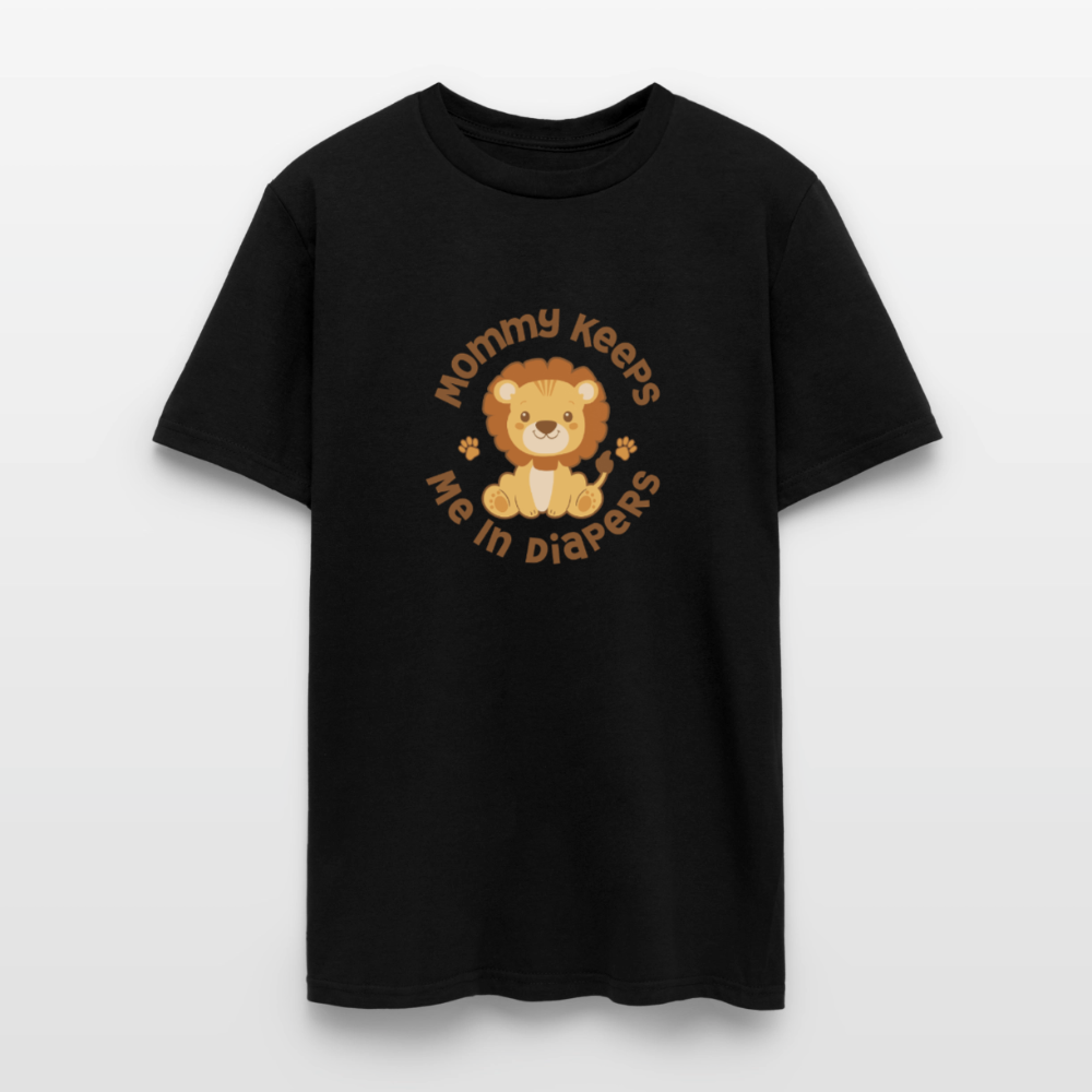 Mommy Diapers Unisex Play Tee (Colors) - black
