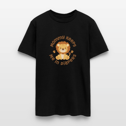 Mommy Diapers Unisex Play Tee (Colors) - black