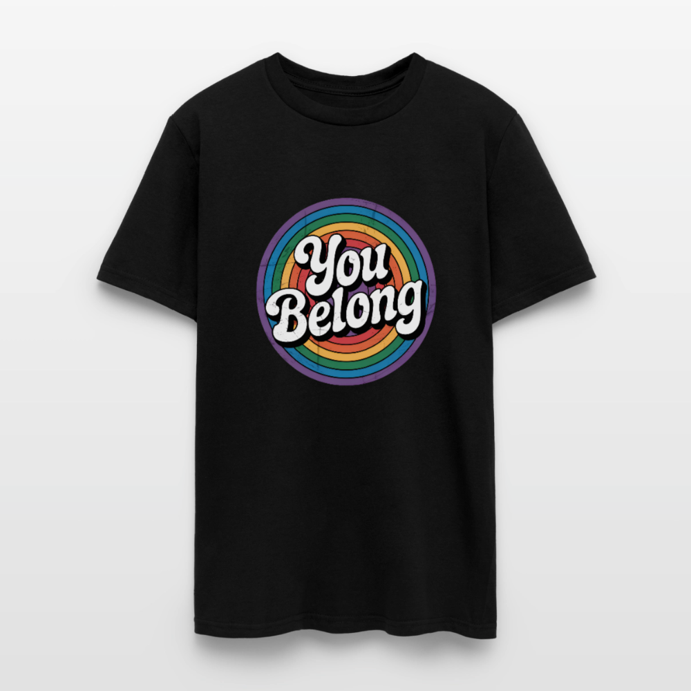 You Belong Pride Unisex Play Tee (Colors) - black