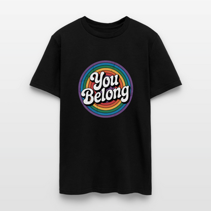 You Belong Pride Unisex Play Tee (Colors) - black