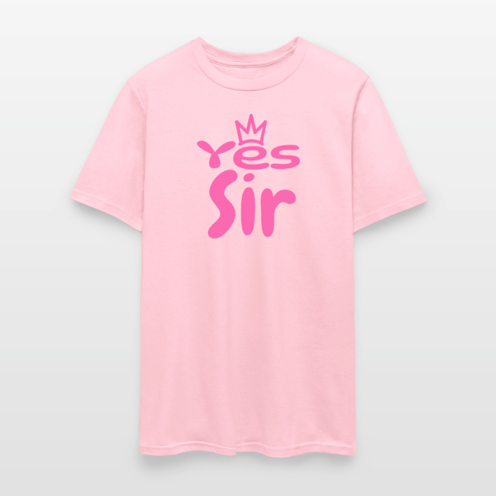 Yes Sir Unisex Play Tee (Colors) - pink