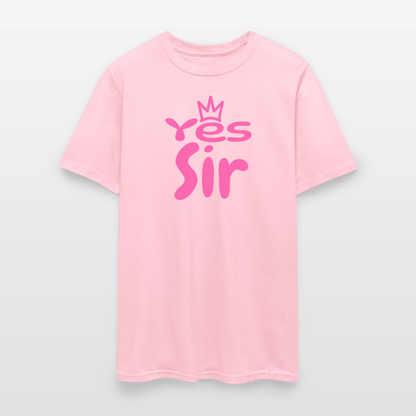 Yes Sir Unisex Play Tee (Colors) - pink