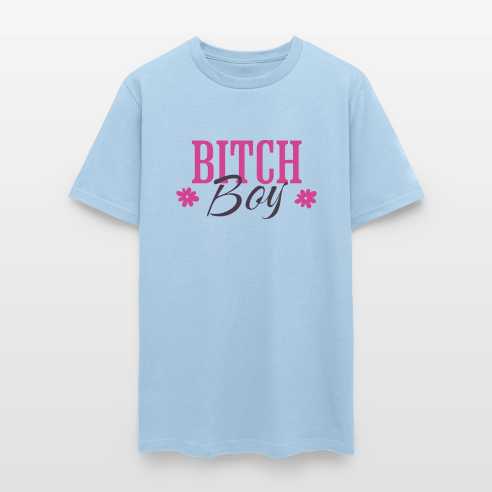 Bitch Boy Unisex Play Tee - powder blue
