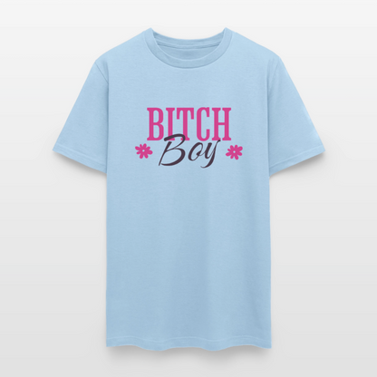 Bitch Boy Unisex Play Tee - powder blue