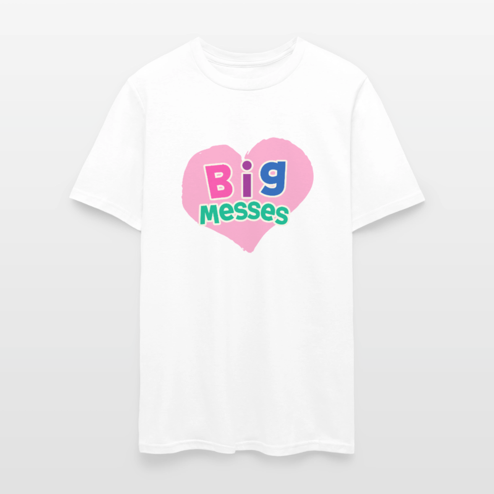 Big Messes Unisex Play Tee (Colors) - white