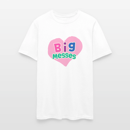 Big Messes Unisex Play Tee (Colors) - white