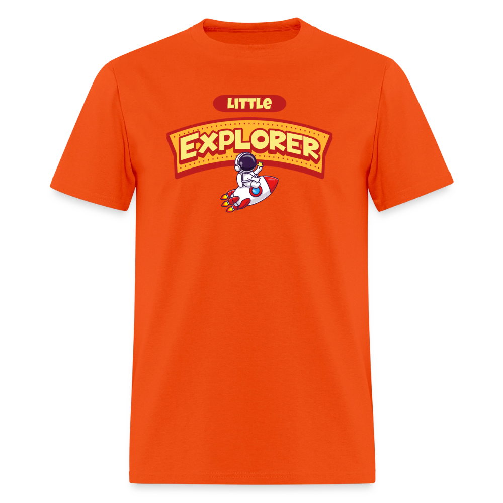 Little Explorer Unisex Play Tee - orange