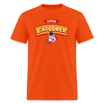 Little Explorer Unisex Play Tee - orange